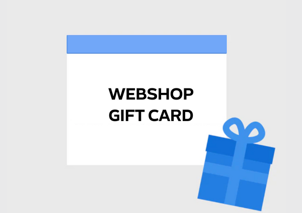 WEBSHOP GIFTCARD