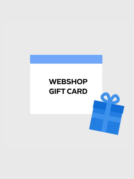 WEBSHOP GIFTCARD