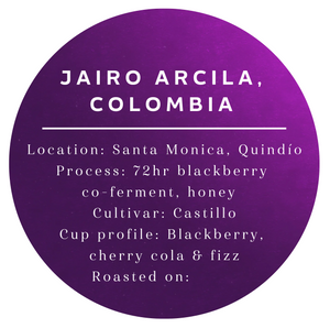 JAIRO ARCILA (BLACKBERRY CO-FERMENT), COLOMBIA